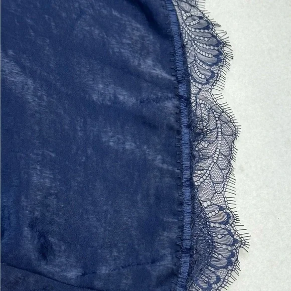 In Bloom Sleep Robe Navy Blue Size M/L - Picture 6 of 6